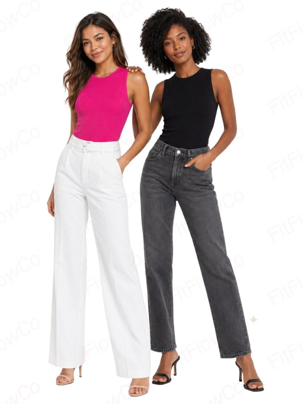 Express Bodysuit 2-Pack Size S Black Pink Seamless Ribbed NWT